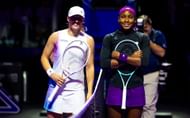 Iga Swiatek and Coco Gauff at WTA Finals 2024 (Source: Getty)